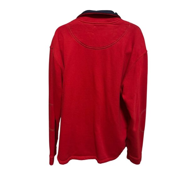 W65 Nautical Outfitters Red & Blue Fleece-Lined Men’s Jacket L 50” Chest - Picture 4 of 14